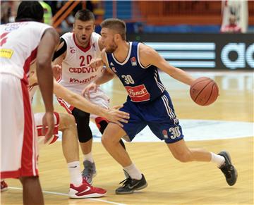  ABA liga: Cedevita - Cibona 6.10.2015.