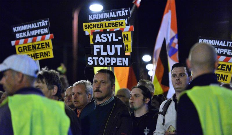 GERMANY MIGRATION REFUGEES CRISIS PROTESTS