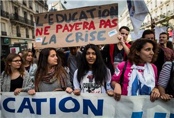 FRANCE PARIS UNIONS PROTEST