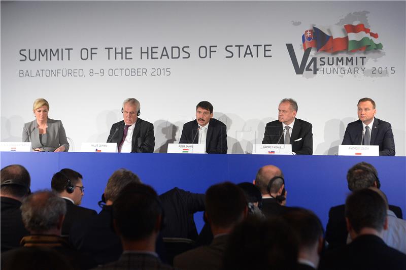 Visegrad Group-Croatia summit in Hungary ends