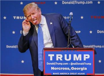 USA DONALD TRUMP GEORGIA