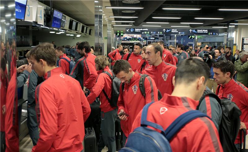 Nogometna reprezentacija krenula na Maltu