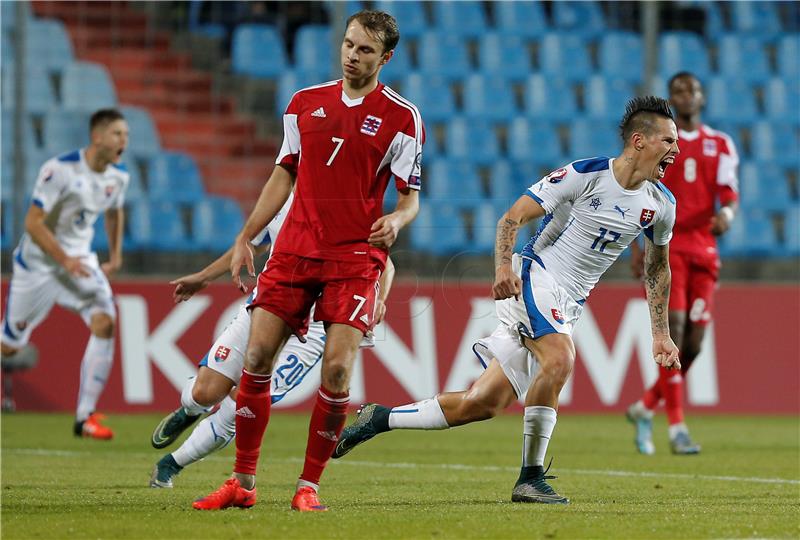 LUXEMBOURG SOCCER UEFA EURO 2016 QUALIFICATION