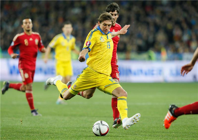 UKRAINE SOCCER UEFA EURO 2016 QUALIFICATION