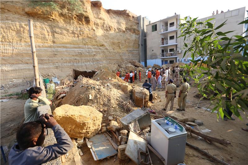 PAKISTAN ACCIDENT LANDSLIDE