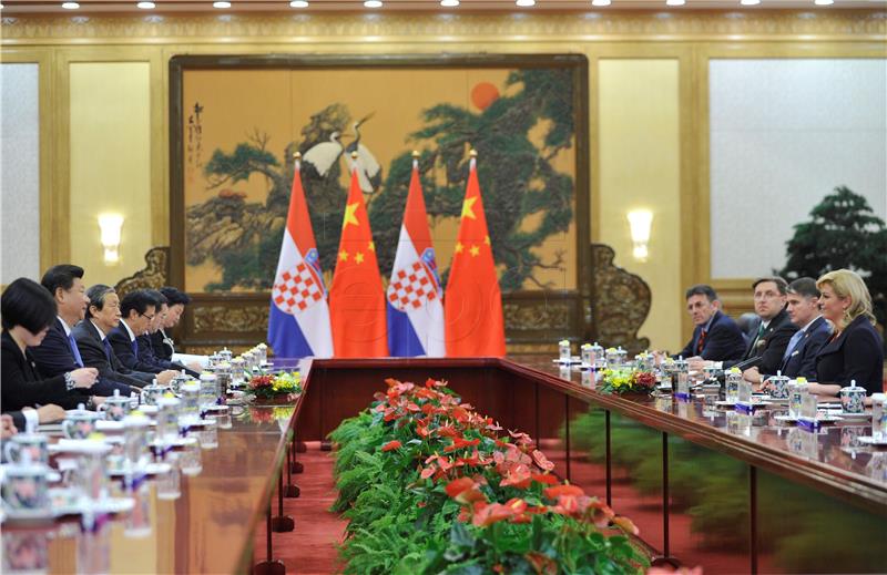 CHINA CROATIA DIPLOMACY