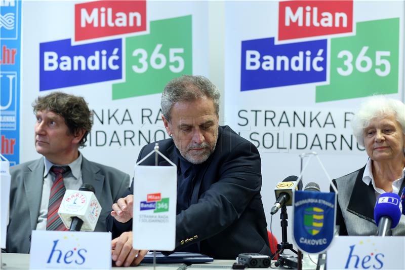 Stranke Bandić Milan 365, Međimurska stranka i Hrvatska europska stranka potpisale sporazum o suradnji