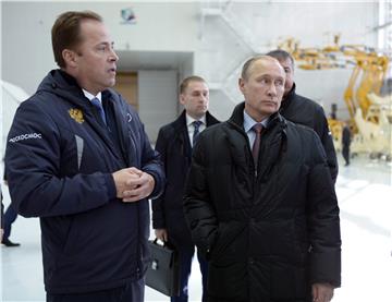 RUSSIA PUTIN COSMODROME VISIT