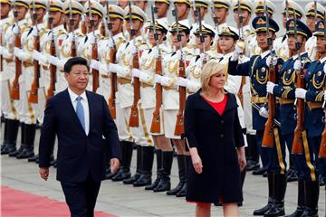 Croatian, Chinese presidents meet in Beijing