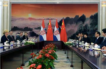 CHINA CROATIA DIPLOMACY