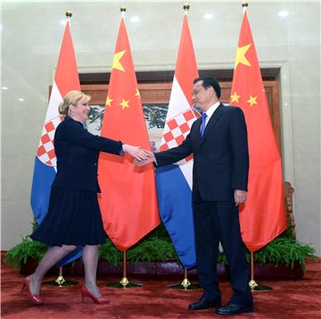 CHINA CROATIA DIPLOMACY