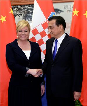 CHINA CROATIA DIPLOMACY