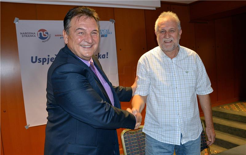 IZBORI 2015. Čačić i Vićan potpisali koalicijski sporazum