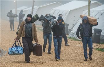 GERMANY REFUGEES CAMP