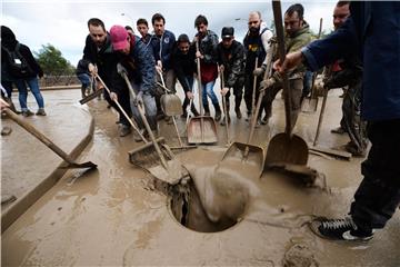 ITALY NAPOLI FLOODS