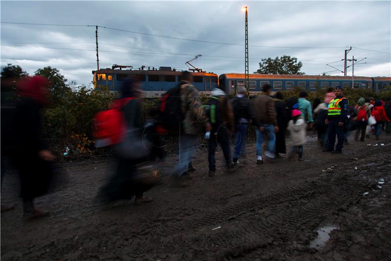 HUNGARY CROATIA MIGRATION