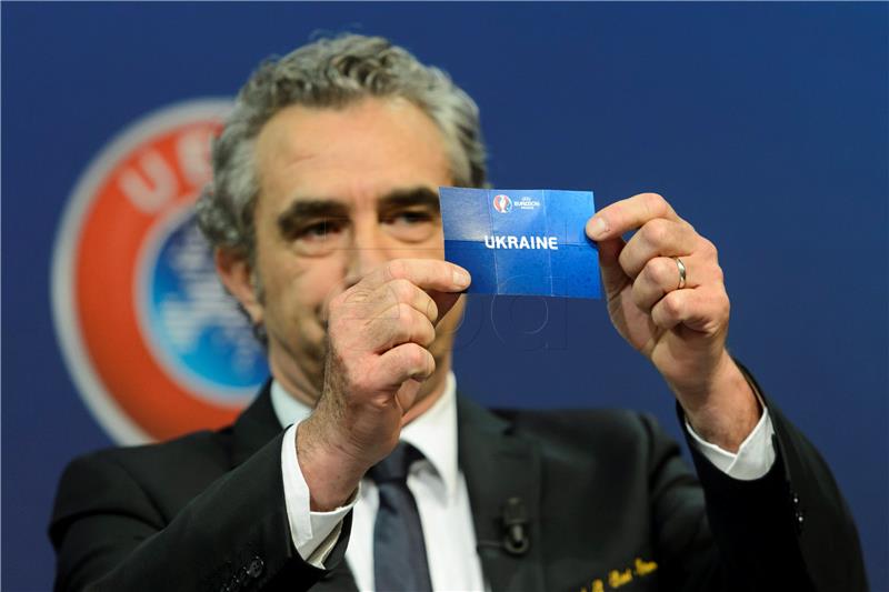 SWITZERLAND SOCCER UEFA EURO 2016 PLAYOFF DRAW