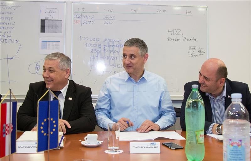 IZBORI 2015. Karamarko: Liste su finiširane, a bilo je i nezadovoljnih