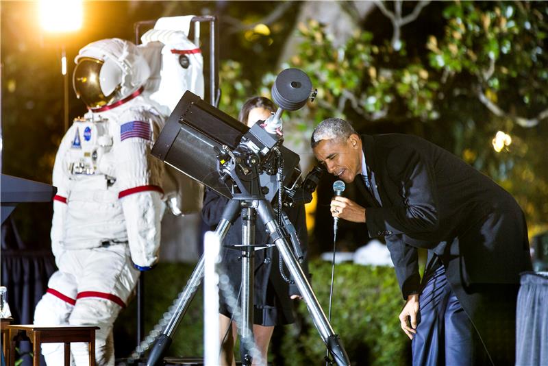 USA OBAMA ASTRONOMY