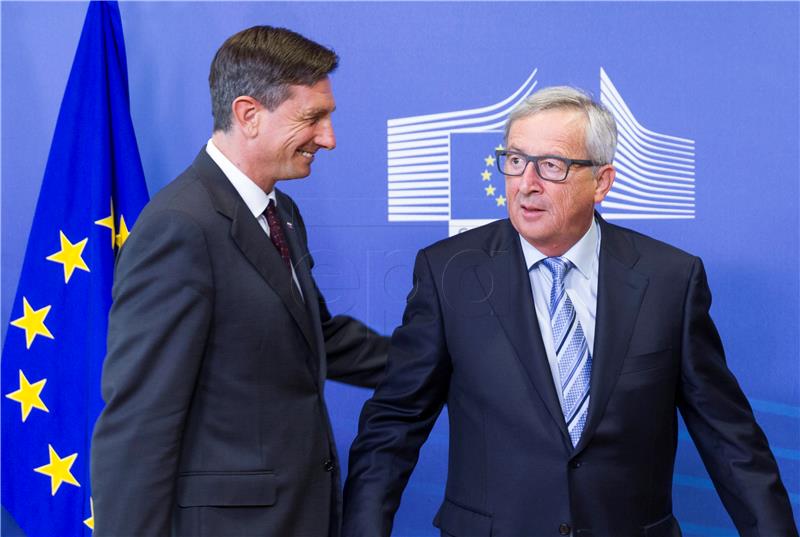 BELGIUM EU COMMISSION SLOVENIA PRESIDENT VISIT