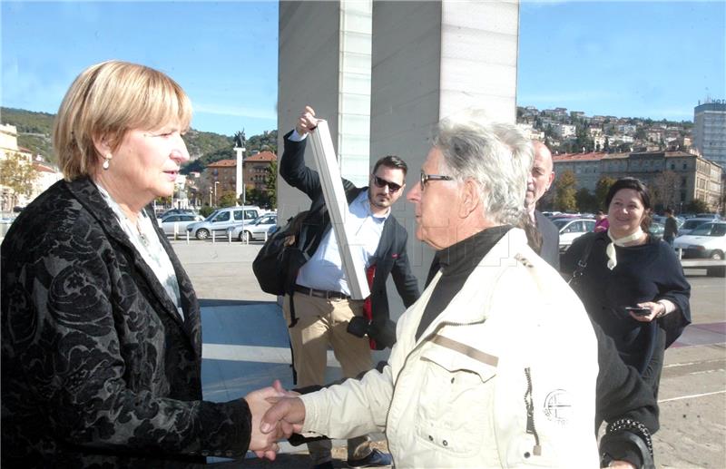 Rijeka: Konferencija za medije Ruže Tomašić i Mile Biondića