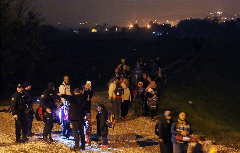 Highest number of refugees enter Slovenia