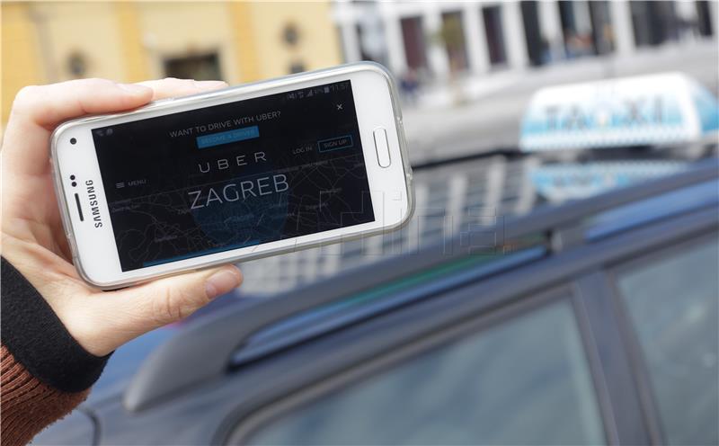 Usluga prijevoza Uber od danas u Zagrebu