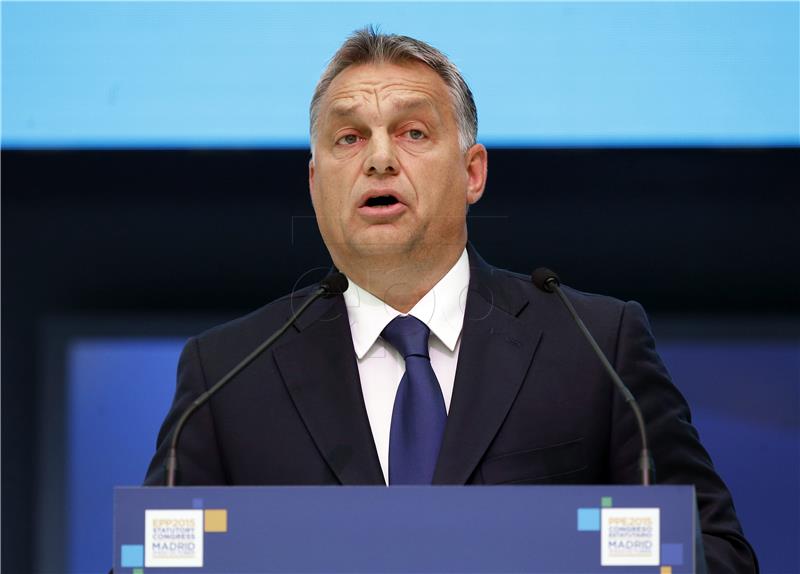 Orban kaže da EU mora štititi svoje vanjske granice