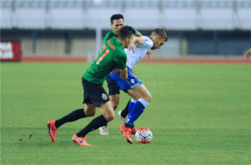 HNL: Hajduk - Lokomotiva 1-0 (poluvrijeme)