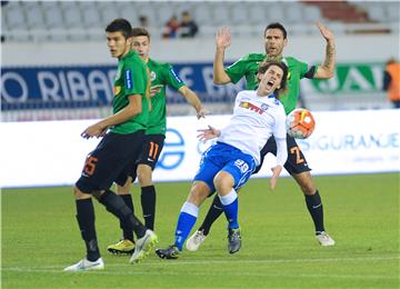 HNL: Hajduk - Lokomotiva 1-0 (poluvrijeme)