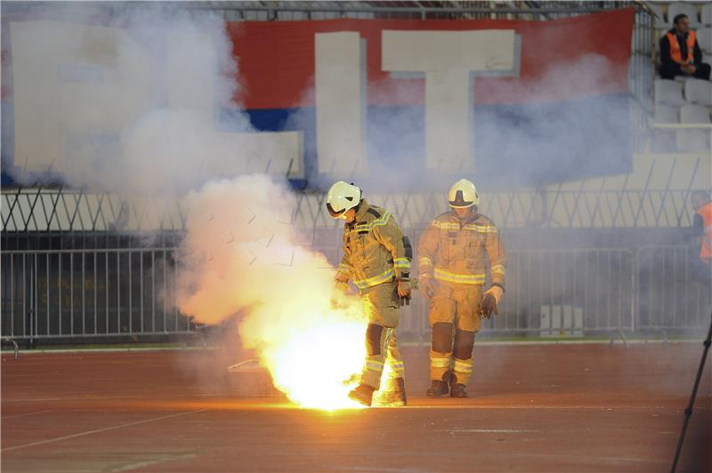 HNL: Hajduk - Lokomotiva 1-0 (poluvrijeme)