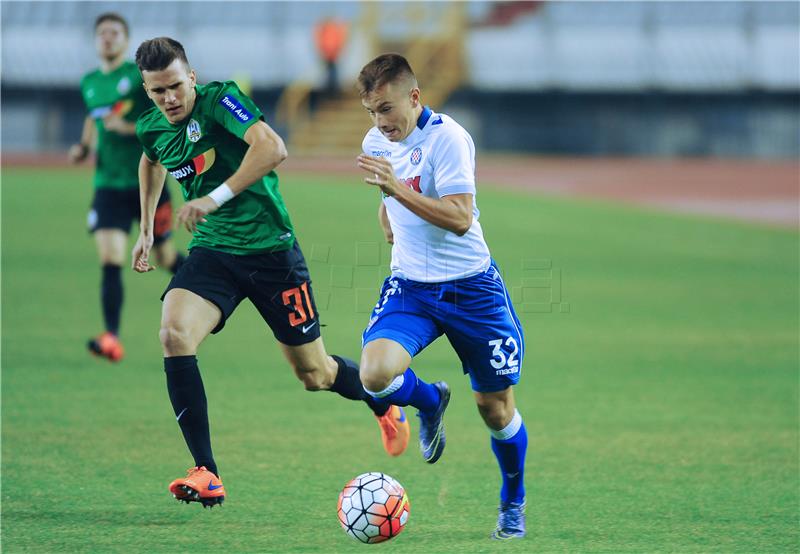 HNL: Hajduk - Lokomotiva 1-0 (poluvrijeme)