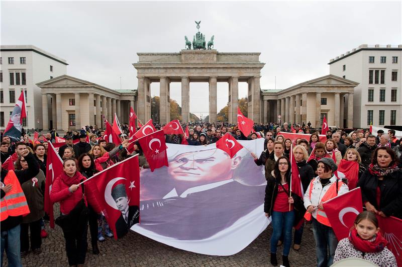 GERMANY TURKEY PROTEST REPUBLIC DAY