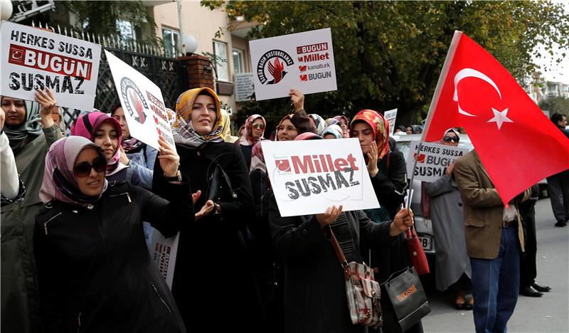 TURKEY PROTEST MEDIA