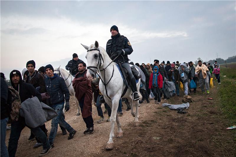 SLOVENIA CROATIA REFUGEES MIGRATION CRISIS