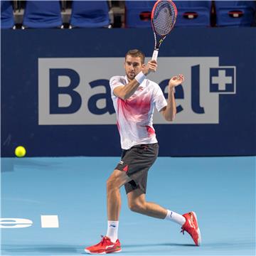 SWITZERLAND TENNIS SWISS INDOORS