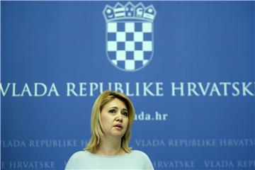 Milanka Opačić dala izjavu za medije u povodu proglašenja projekta e-Građani najboljim u Europi