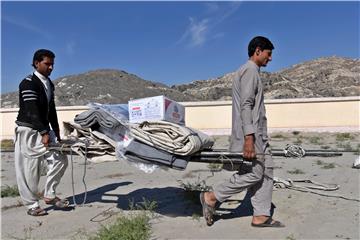 AFGHANISTAN EARTHQUAKE AFTERMATH