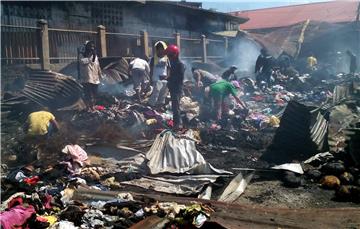 PHILIPPINES MARKET FIRE