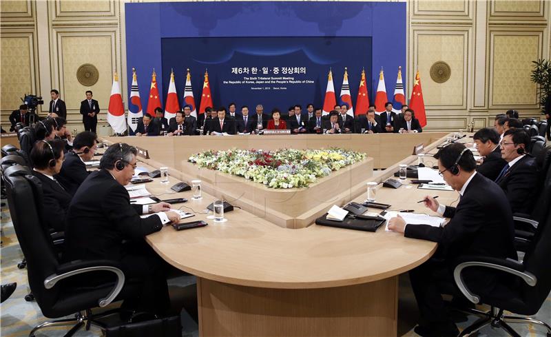 SOUTH KOREA CHINA JAPAN DIPLOMACY