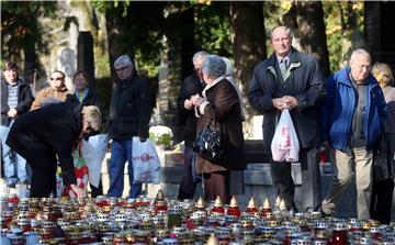  All Saints' Day commemorated throughout Croatia