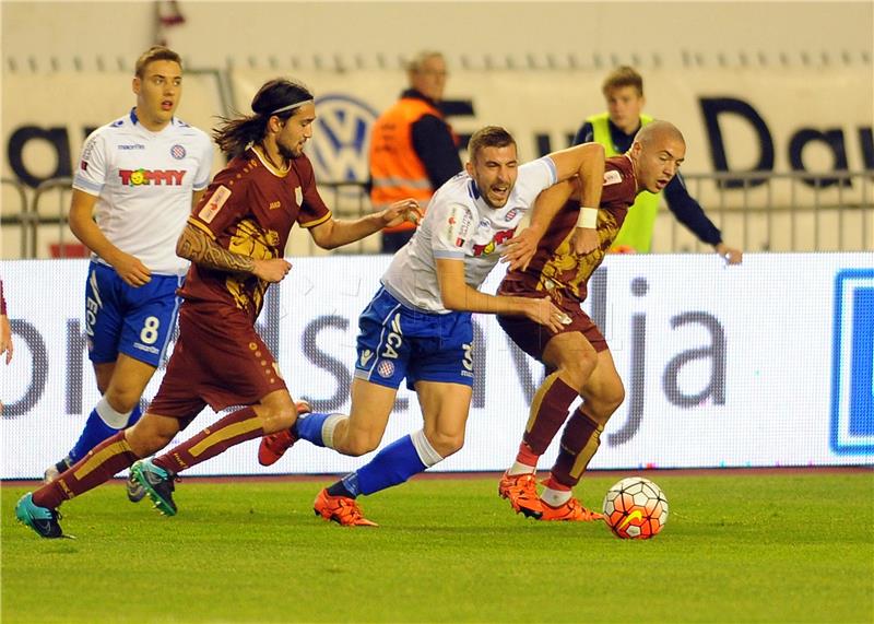 Utakmica 15. kola Prve HNL : Hajduk - Rijeka