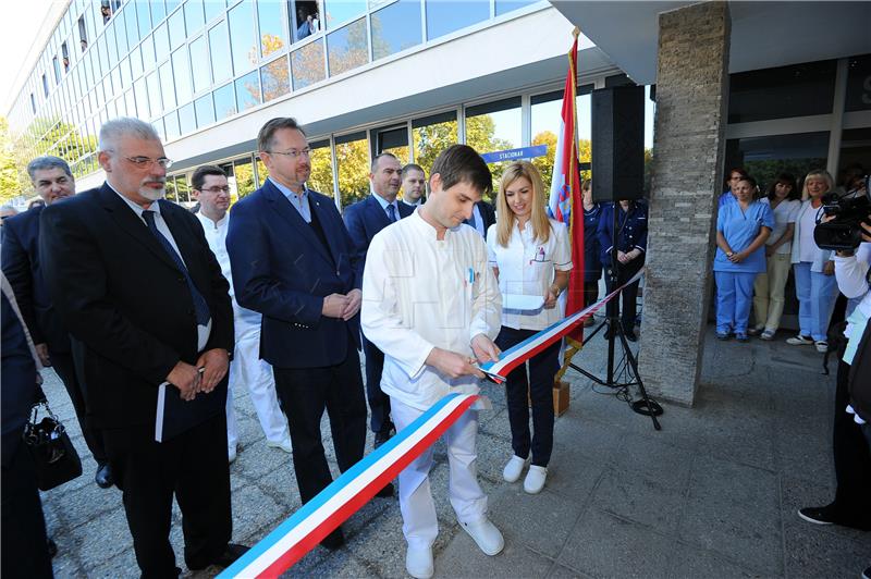 Otvorene energetski obnovljene zgrade KBC-a na Križinama 