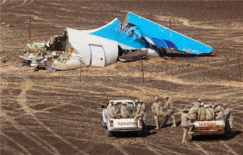 EGYPT RUSSIAN METROJET PLANE CRASH AFTERMATH