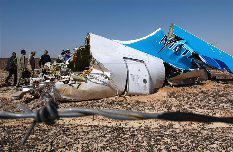 EGYPT RUSSIAN METROJET PLANE CRASH AFTERMATH