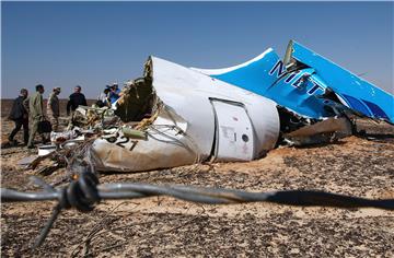 EGYPT RUSSIAN METROJET PLANE CRASH AFTERMATH