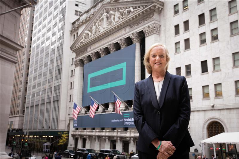 USA ECONOMY NYSE HEWLETT PACKARD ENTERPRISE COMPANY