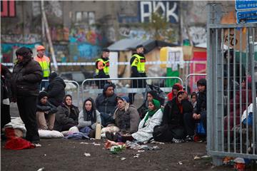 SWEDEN MIGRANT CAMP