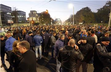 BULGARIA POLICE PROTEST