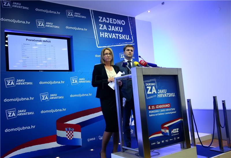 EK PROCJENE: Konferencija za medije HDZ-a